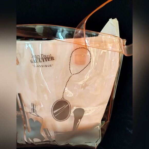 Jean Paul Gaultier Transparent Pink Tote Bag - Picture 6 of 12